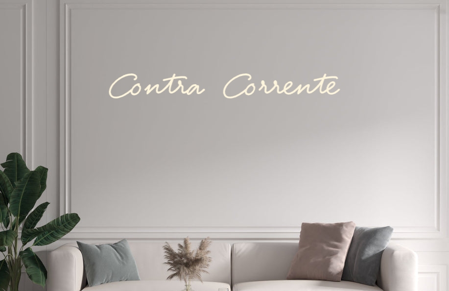 Custom text: Contra Corrente